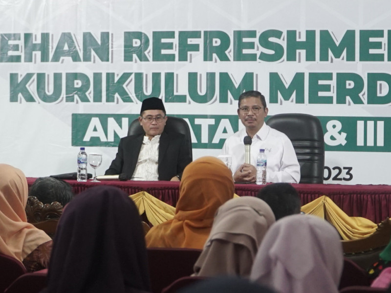 Kemenag Latih 494 Madrasah Pionir Implementasi Kurikulum Madrasah Berbasis Komunitas